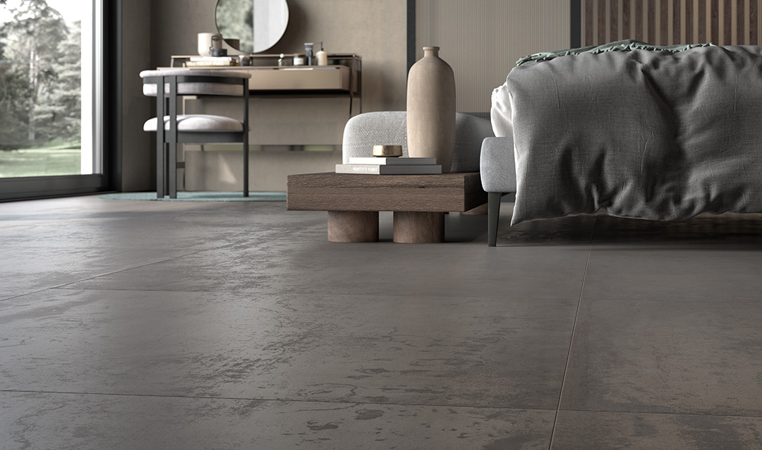 Castelvetro Materika Grigio 100x100 cm R10B Feinsteinzeug        