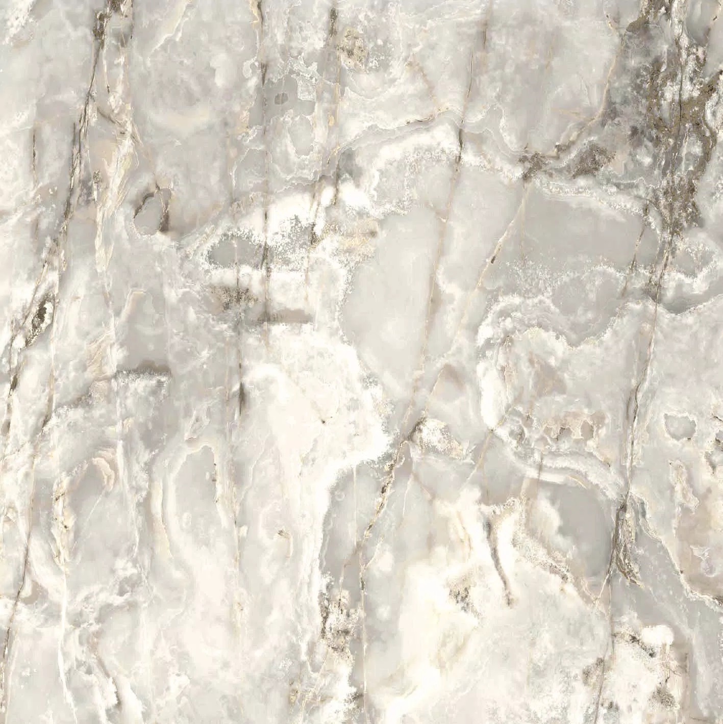 Florim Onyx&More White Blend 120x120x0,6 cm Magnum Feinsteinzeug Satin  