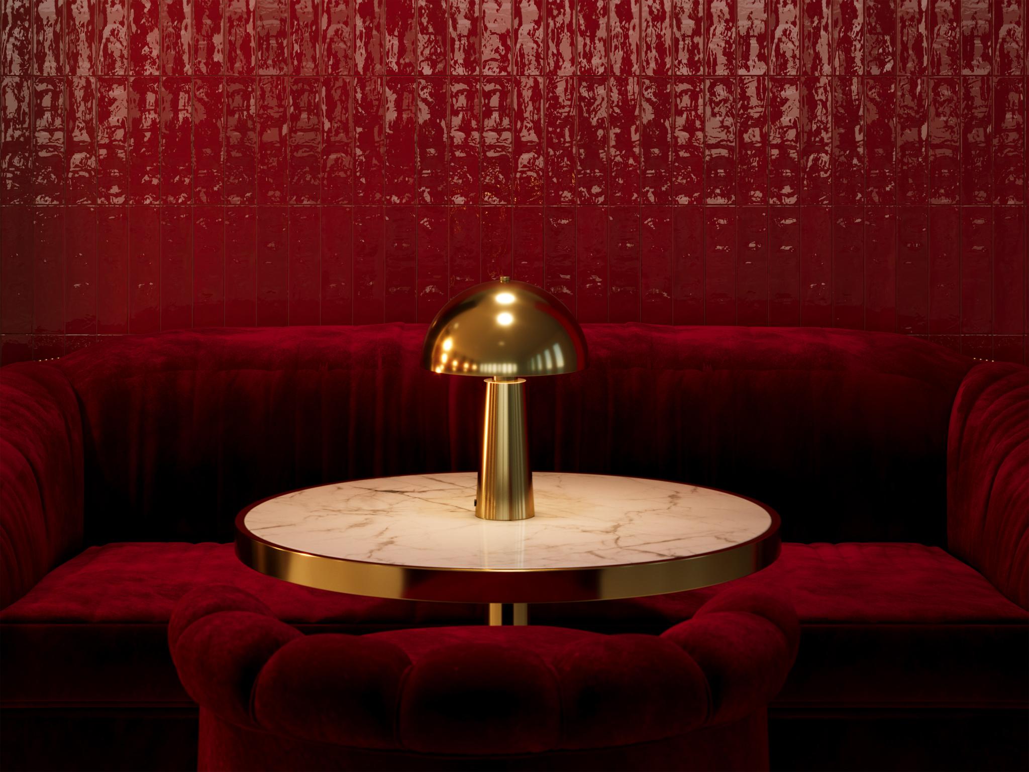 Revoir Paris Studio 6,2x25 cm Carmin    