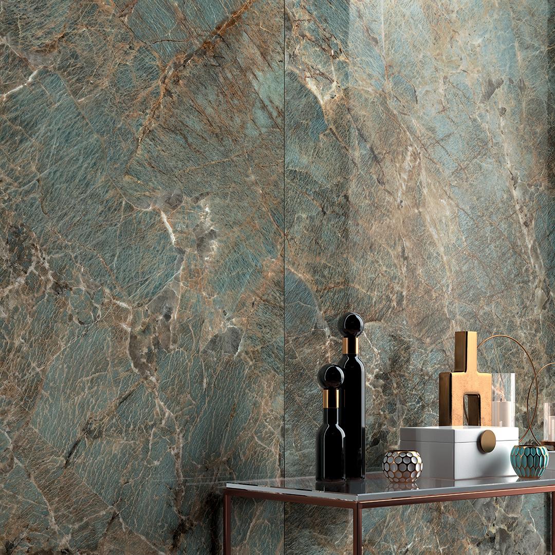 Mirage Jewels 2.0 120x120x0,9 cm Amazzonite CP07 LUC SQ