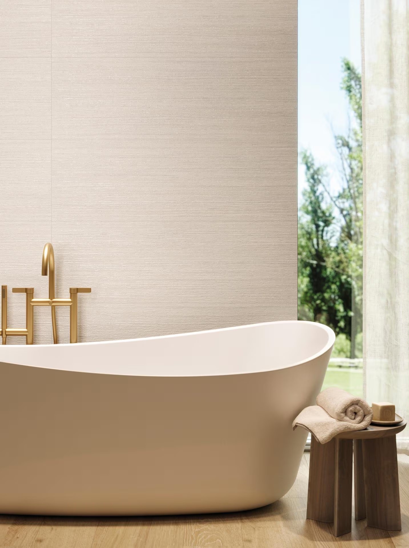 Porcelanosa Japan Blanco 33,3x100 cm Wandfliese rektifiziert