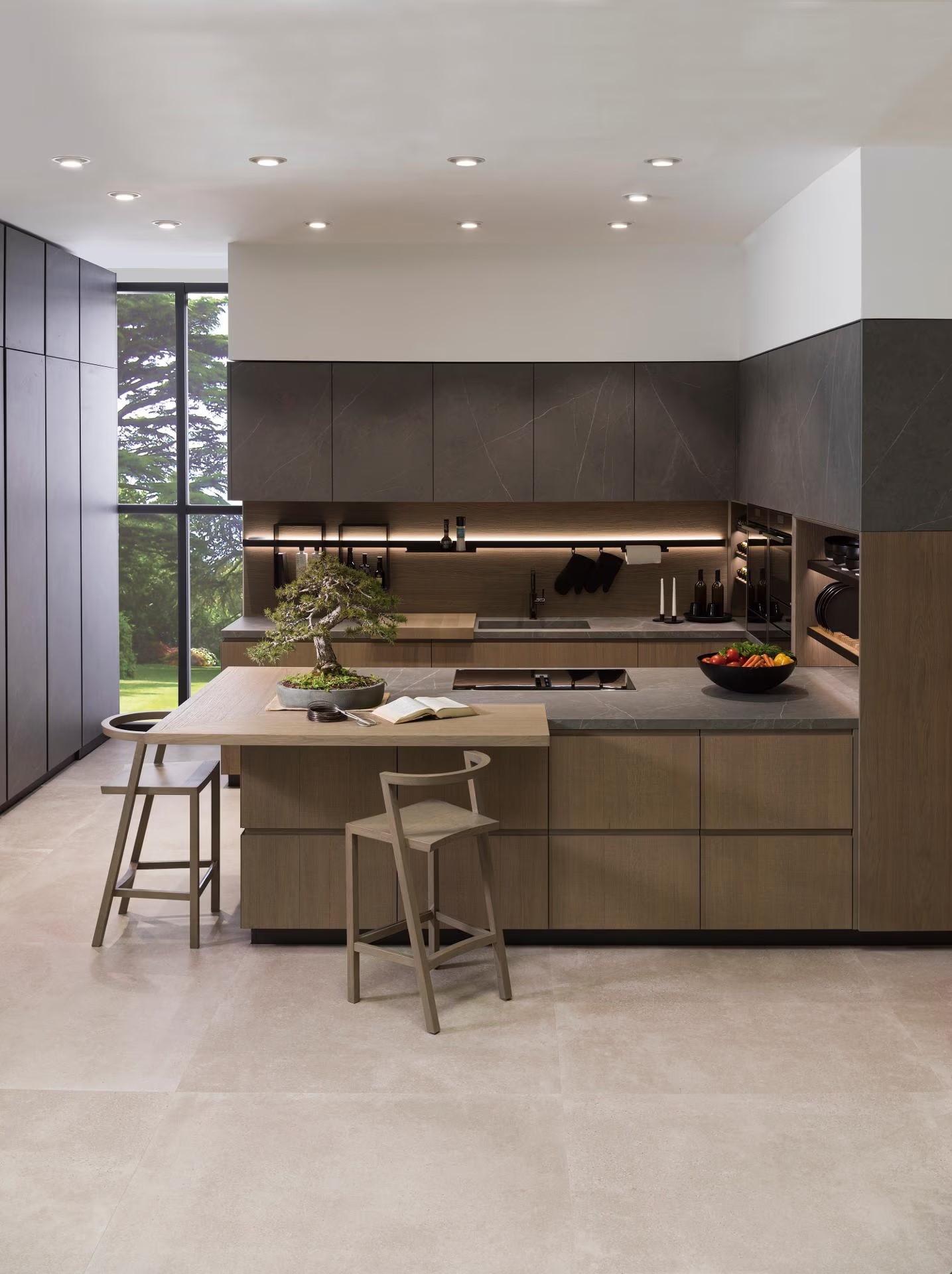 Porcelanosa Bottega Moka 120x120 cm Feinsteinzeug R9