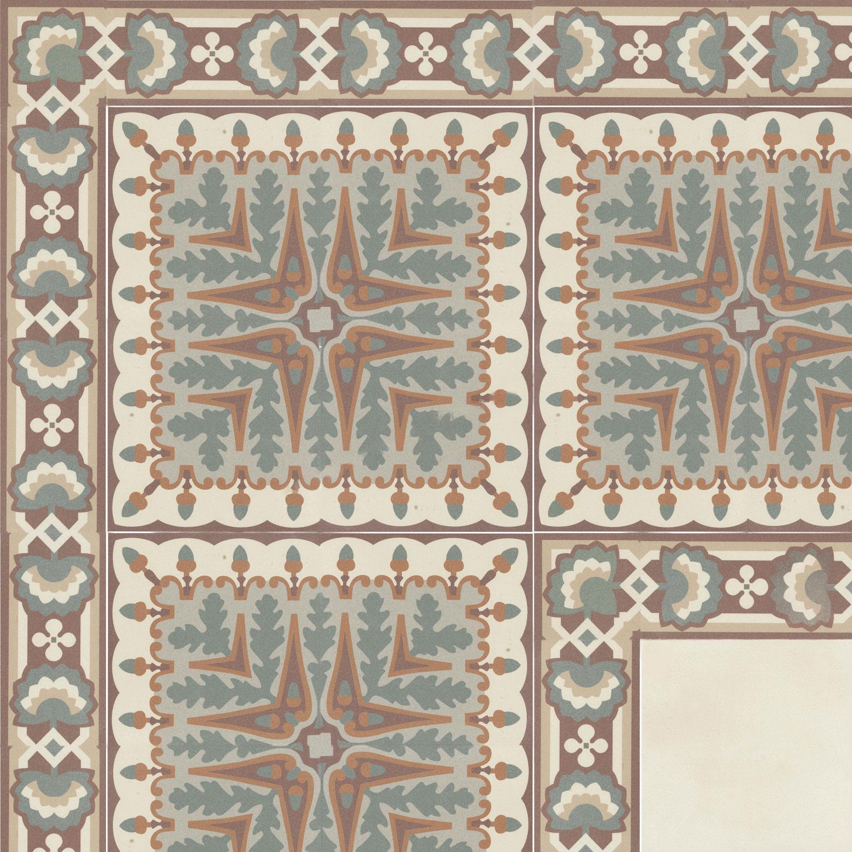 Revoir Paris Bel Histoire Eckstück 7,5x7,5 cm Hector Coin