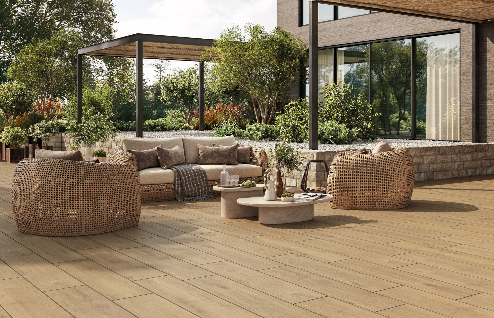 Mirage EVO2/e 60x60x2 cm Hazelnut KA02 R11 