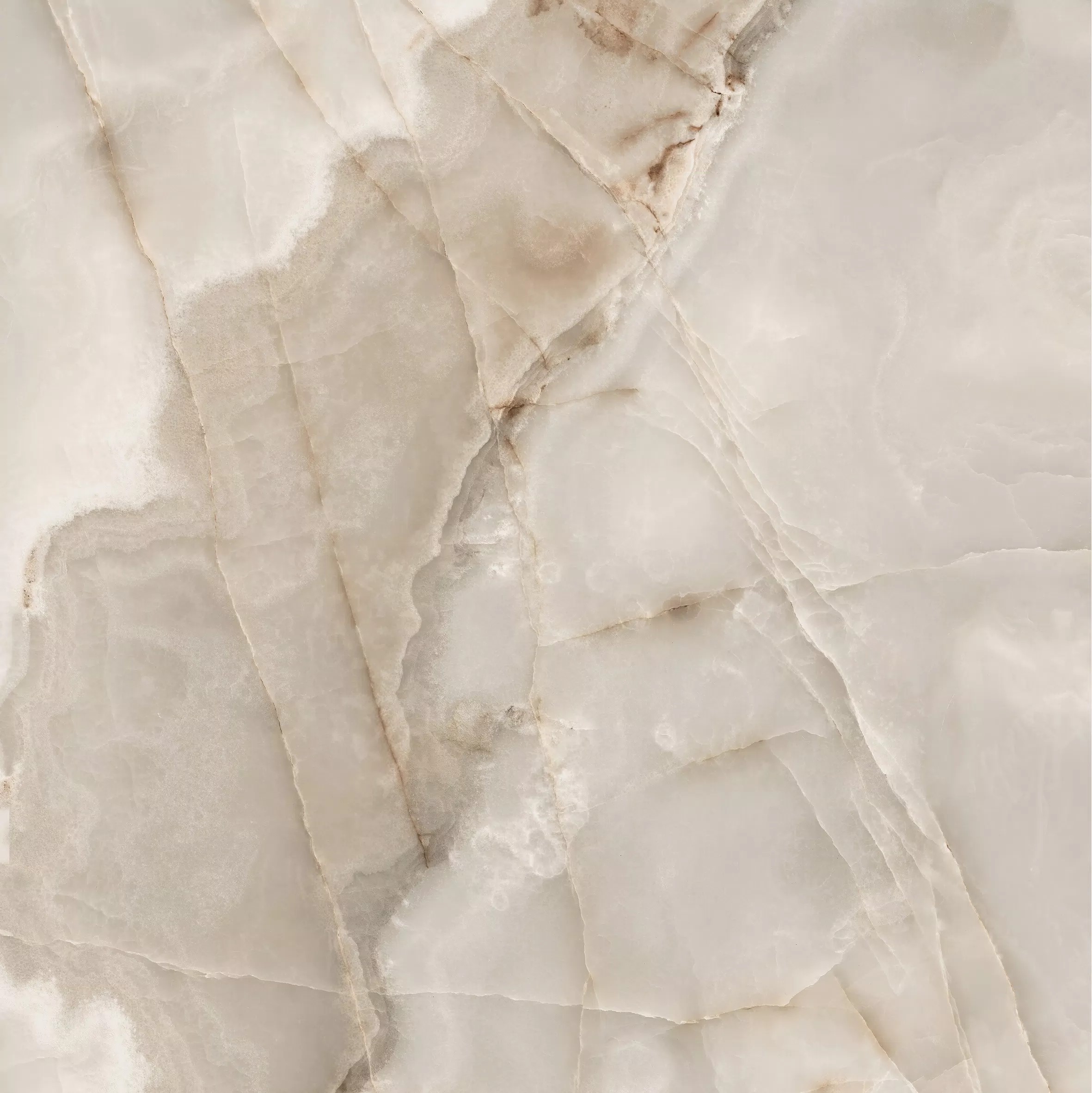 Florim Rêves Rêve Noisette 120x120x0,6 cm Magnum Feinsteinzeug Glossy