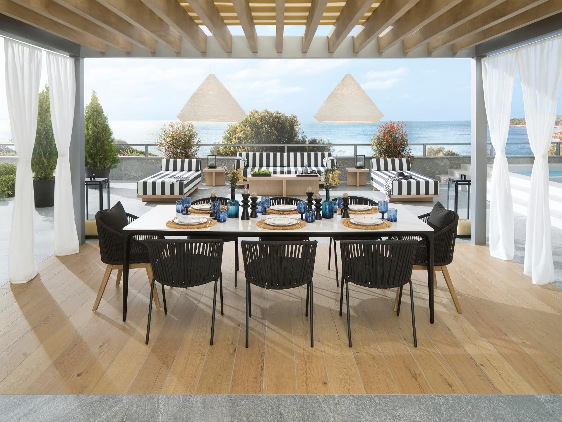 Porcelanosa Delaware Natural 19,3x180 cm Feinsteinzeug Holzoptik