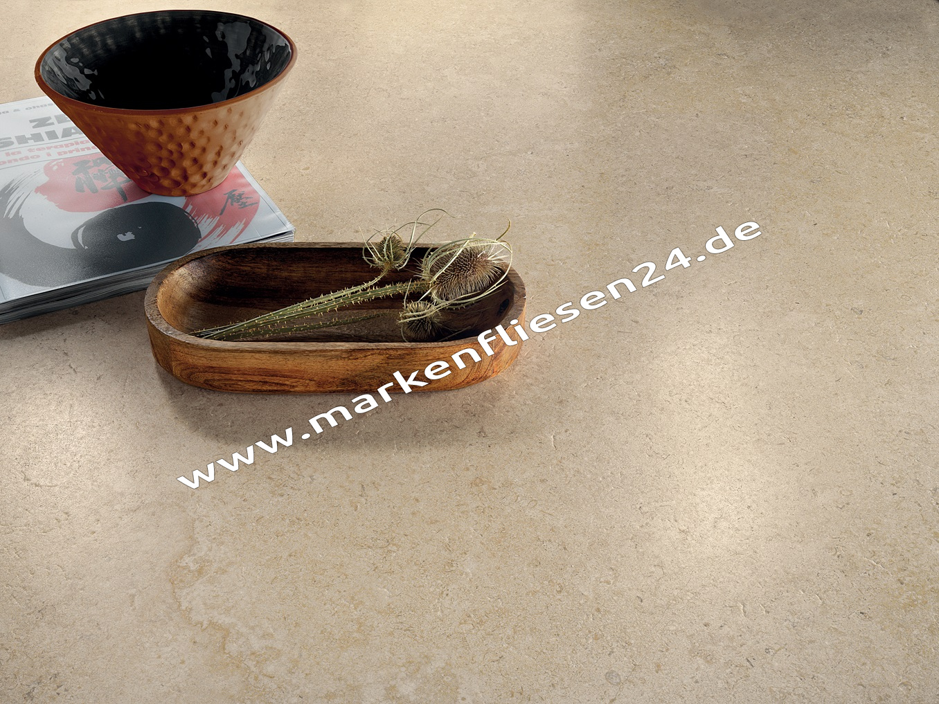 Kerlite 6plus Pura Ivory 60x120x0,65 cm chiseled