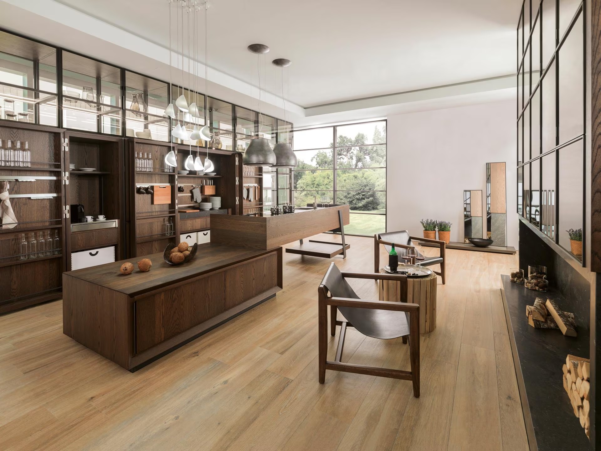 Porcelanosa Tanzania Almond 23x150 cm Feinsteinzeug Holzoptik R10 