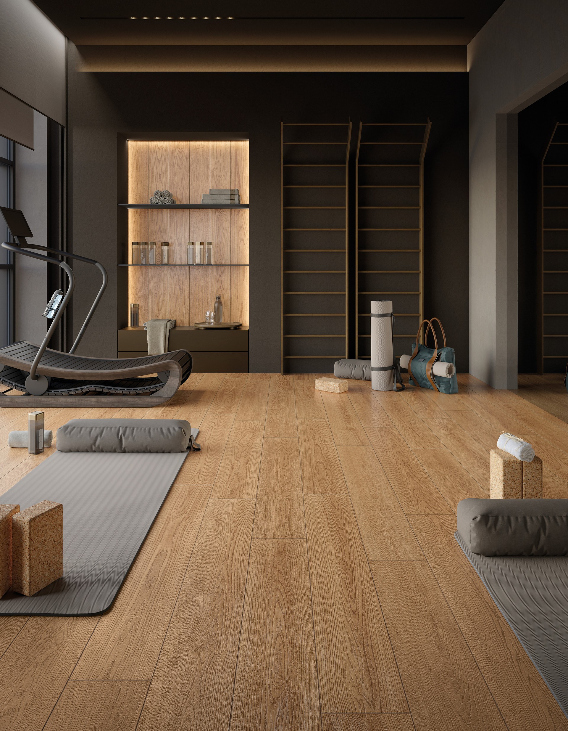 Mirage Izumi Nocciola Selezionato IZ04 20x180x0,9 cm WAX SQ  