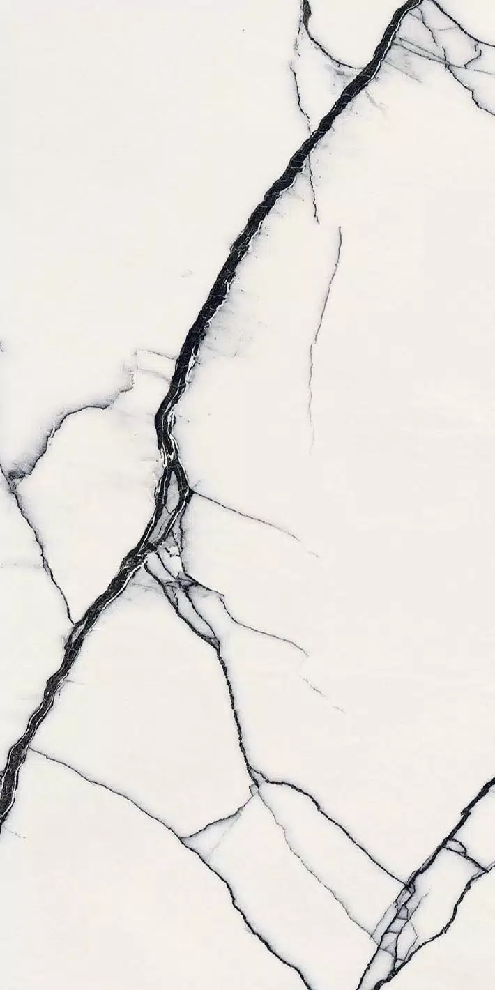 Florim B&W_Marble Breach Glossy 60x120x0,9 cm Feinsteinzeug 