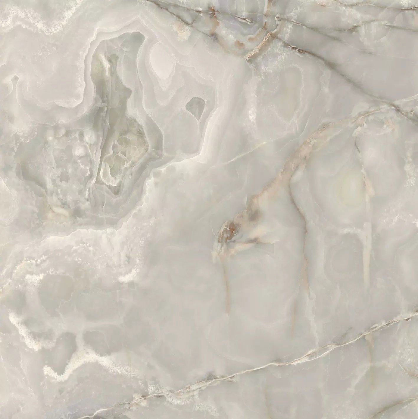 Florim Onyx&More Silver Onyx 120x120x0,6 cm Magnum Feinsteinzeug Glossy        