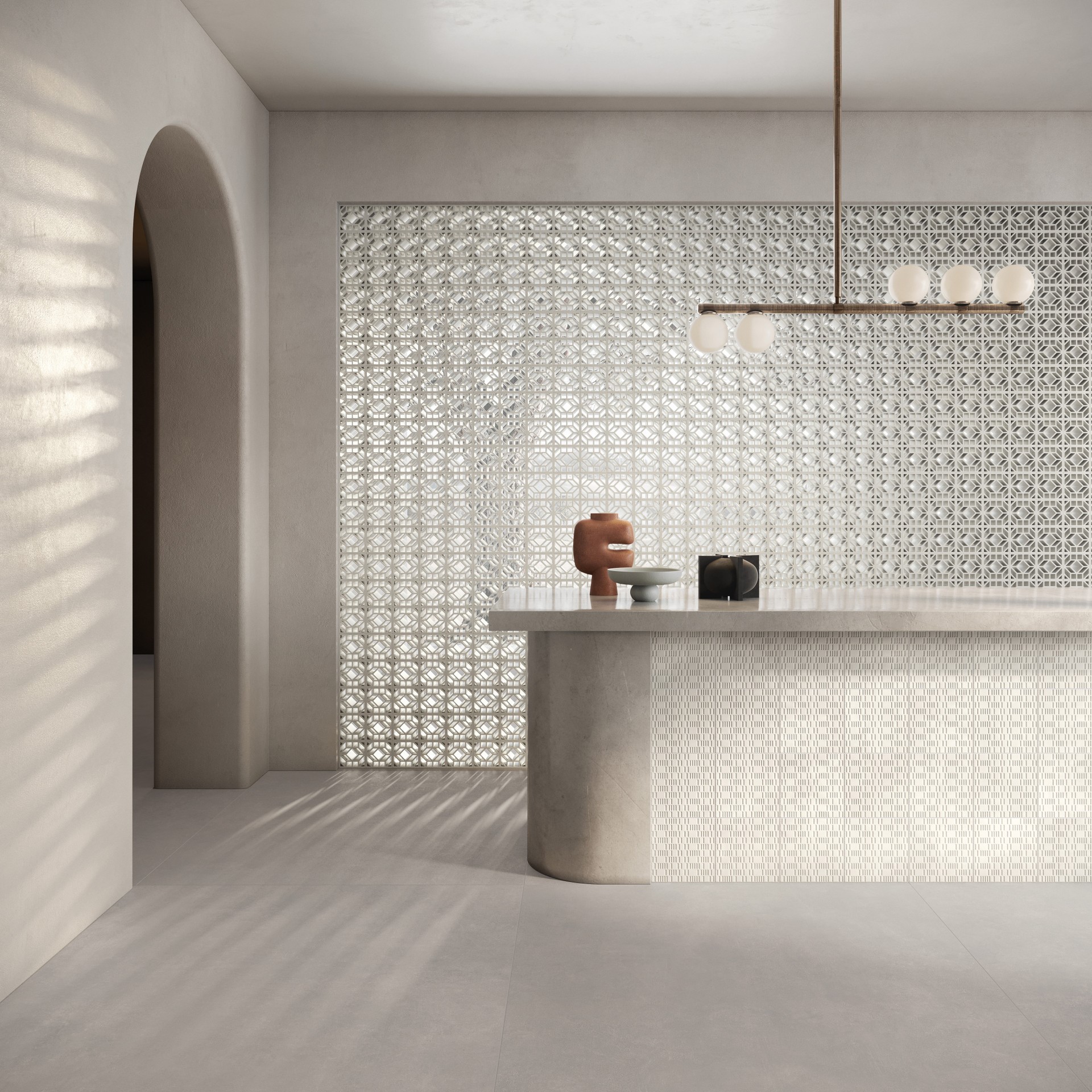 Mirage Terrae 50x120x0,85 cm Idro Blanc TA 01  