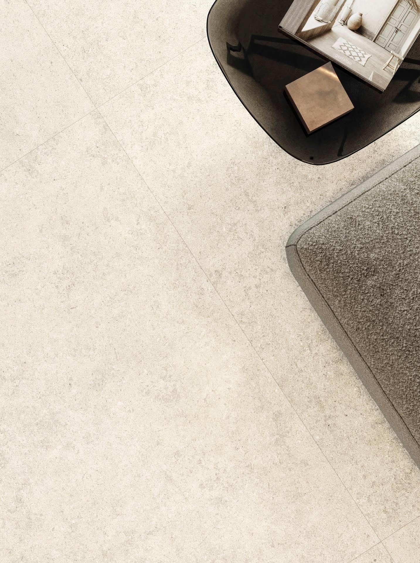 Porcelanosa Cancún Caliza 120x120 cm Feinsteinzeug  