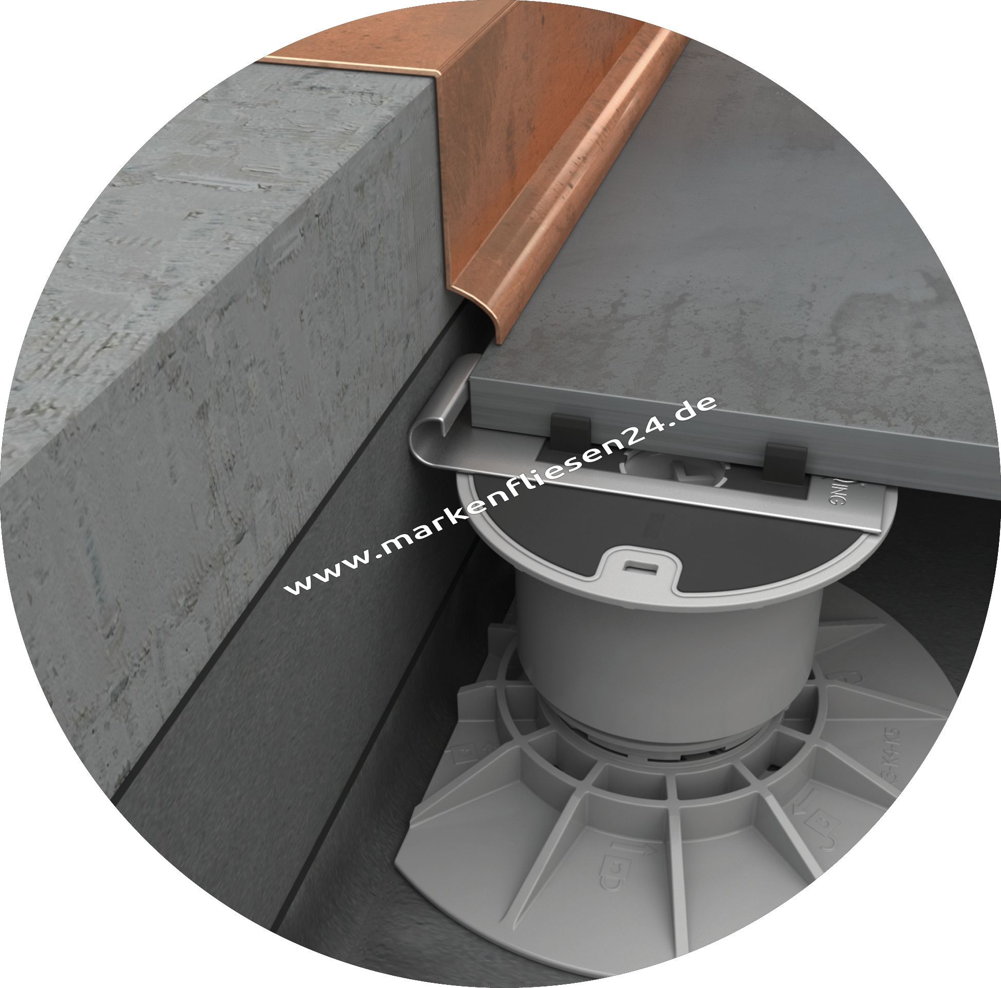 DPS Clip Universal / Abstandshalter für King Stelzlager