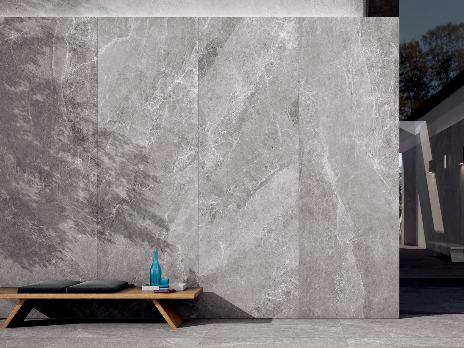 Kerlite 3plus  Advantage Skin 100x100x0,35 cm Silver