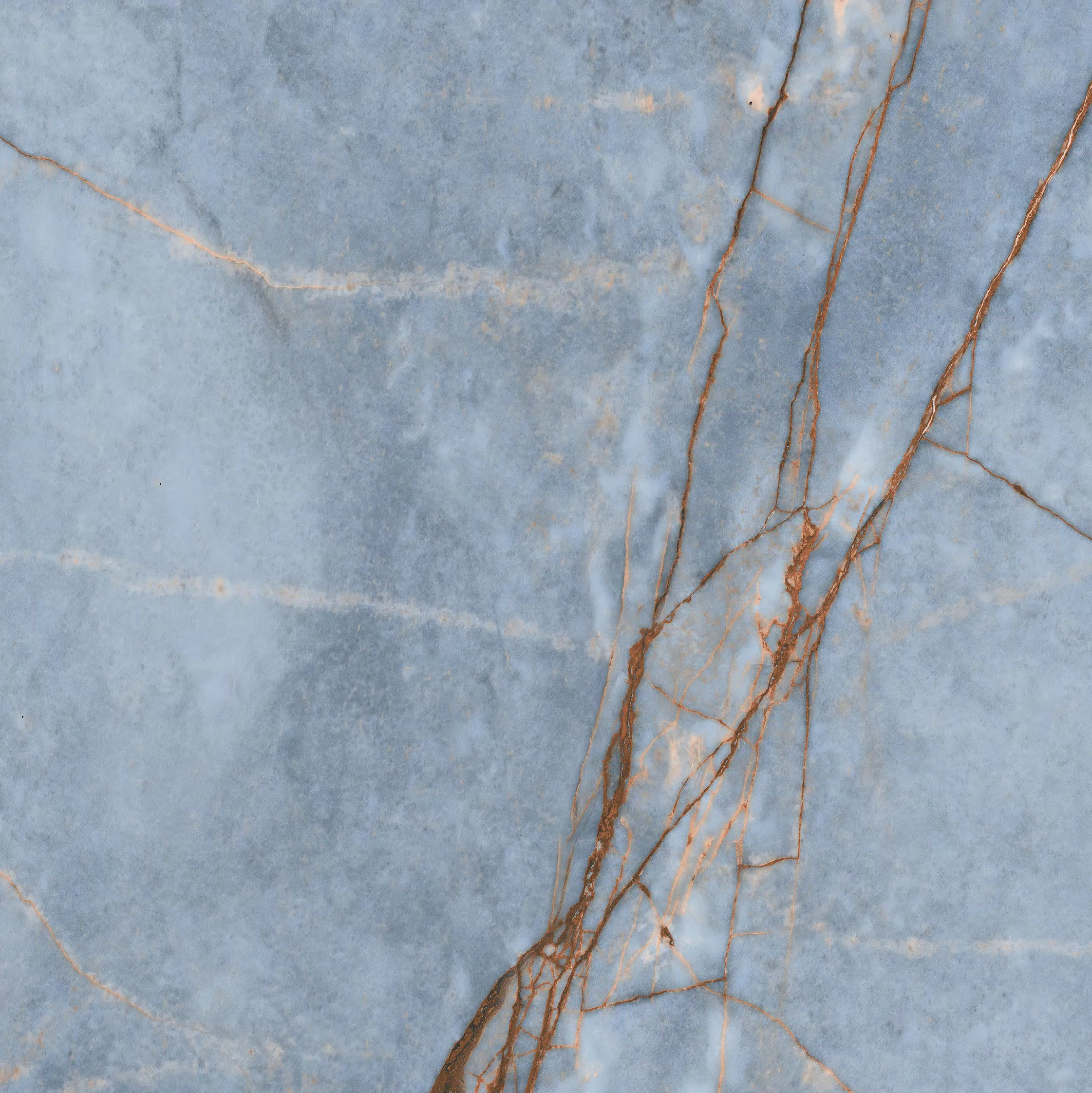 Florim Heritage Luxe Heritage Azure Glossy 120x120x0,6 cm Feinsteinzeug Magnum
