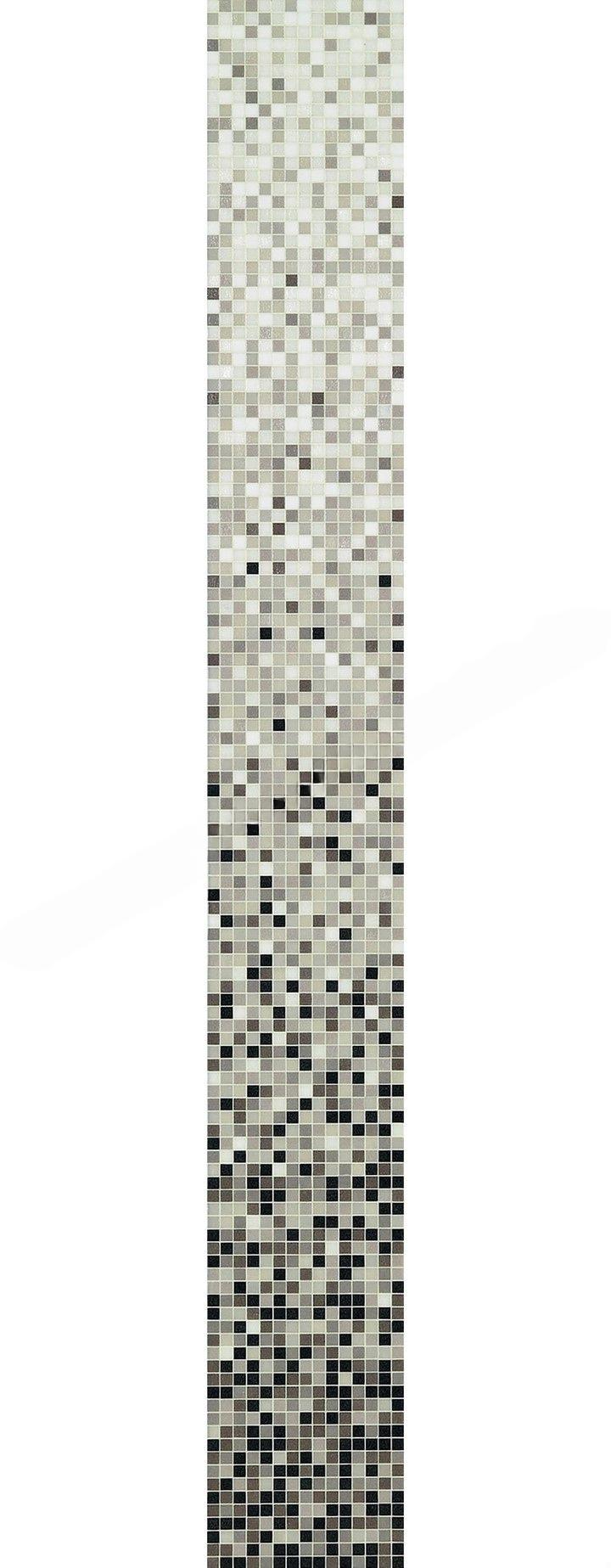 Bisazza Sfumature Verlauf New Grigia 2x2 cm inkl.Kit