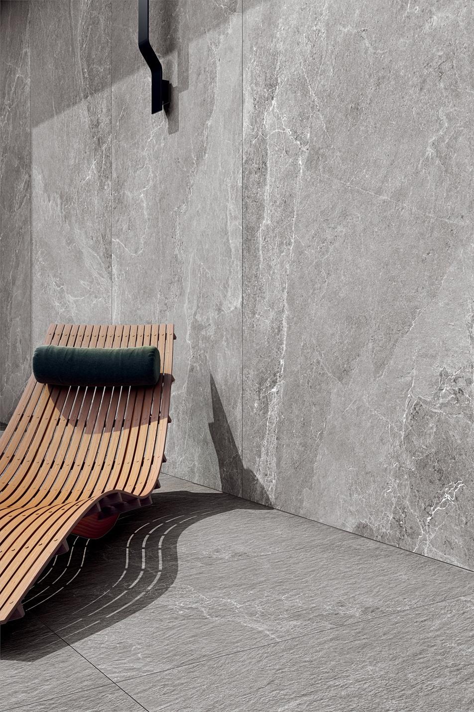 Kerlite 3plus  Advantage Skin 100x100x0,35 cm Silver