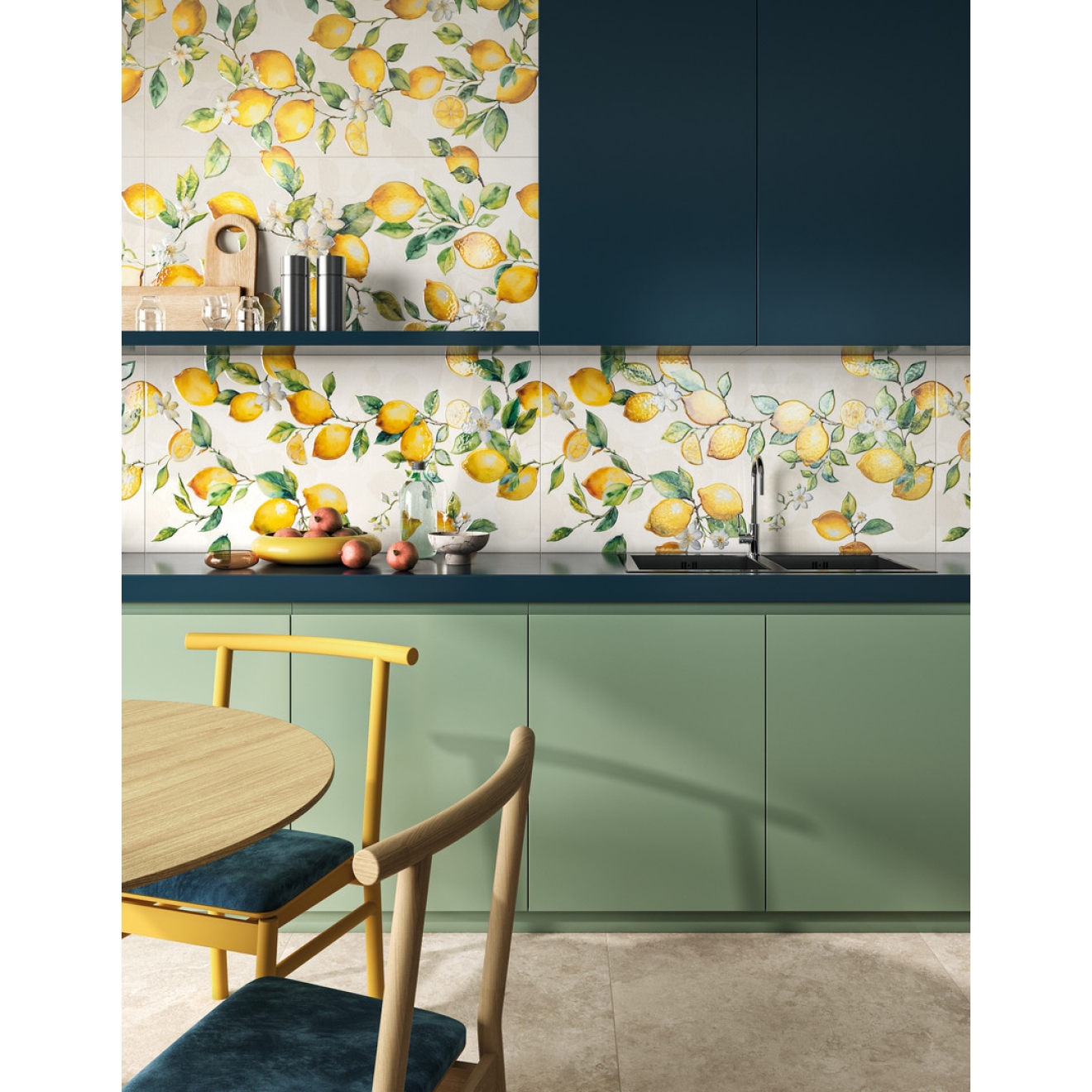 Mirage Papier 60x120x0,9 cm Dekor Capri