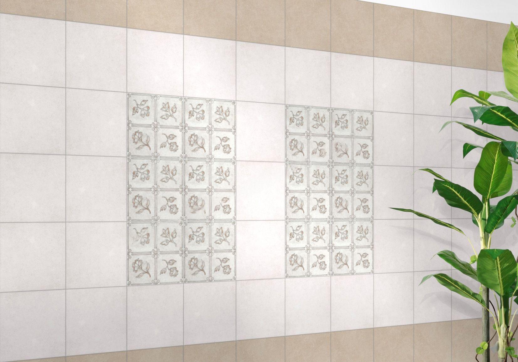 Eco Elegance bianco 20x20 cm Feinsteinzeug