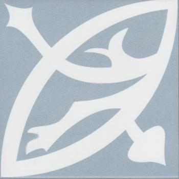 Revoir Paris La Madleine 20x20 cm Zelie Bleu