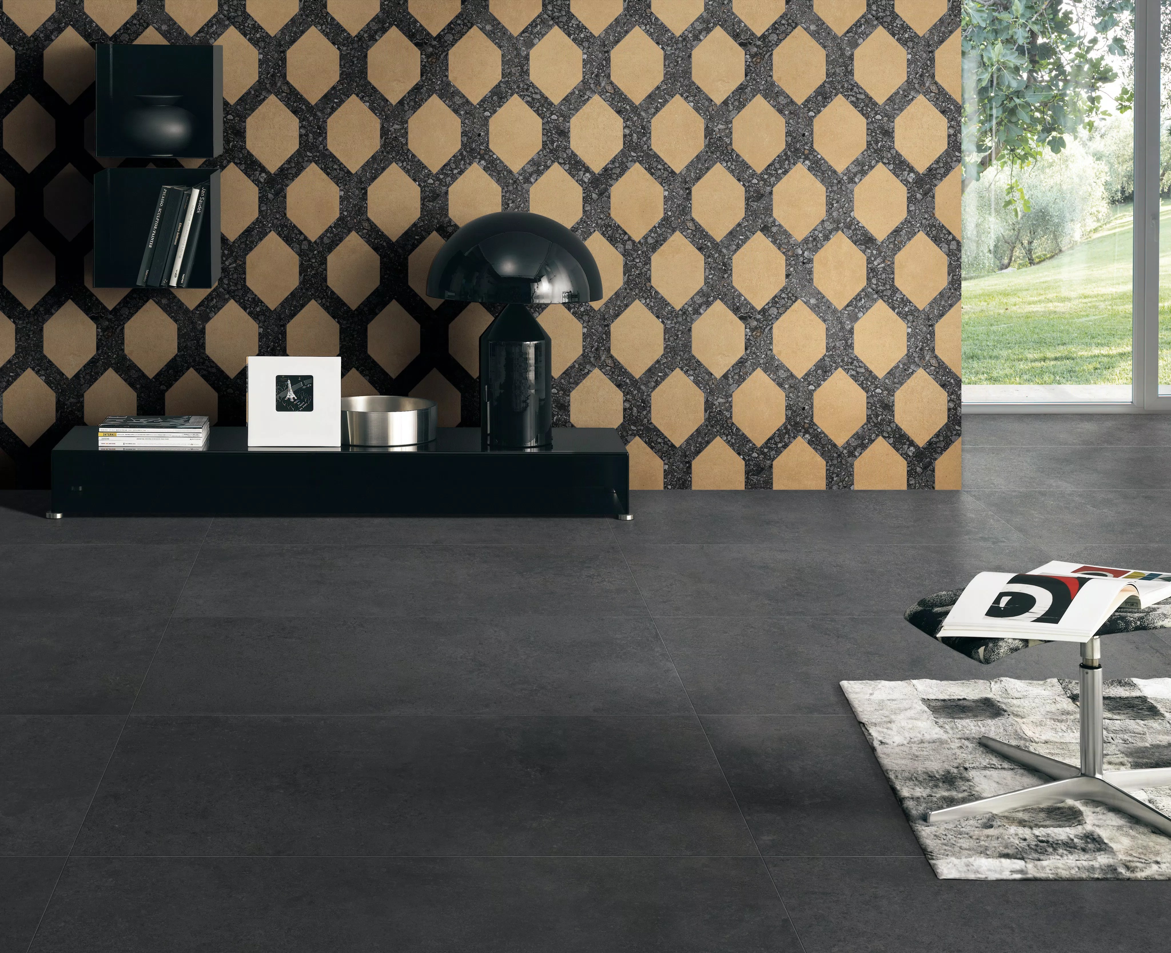 Florim Match-Up Liquorice 30x60x0,9 cm Feinsteinzeug Matte PTV R10 