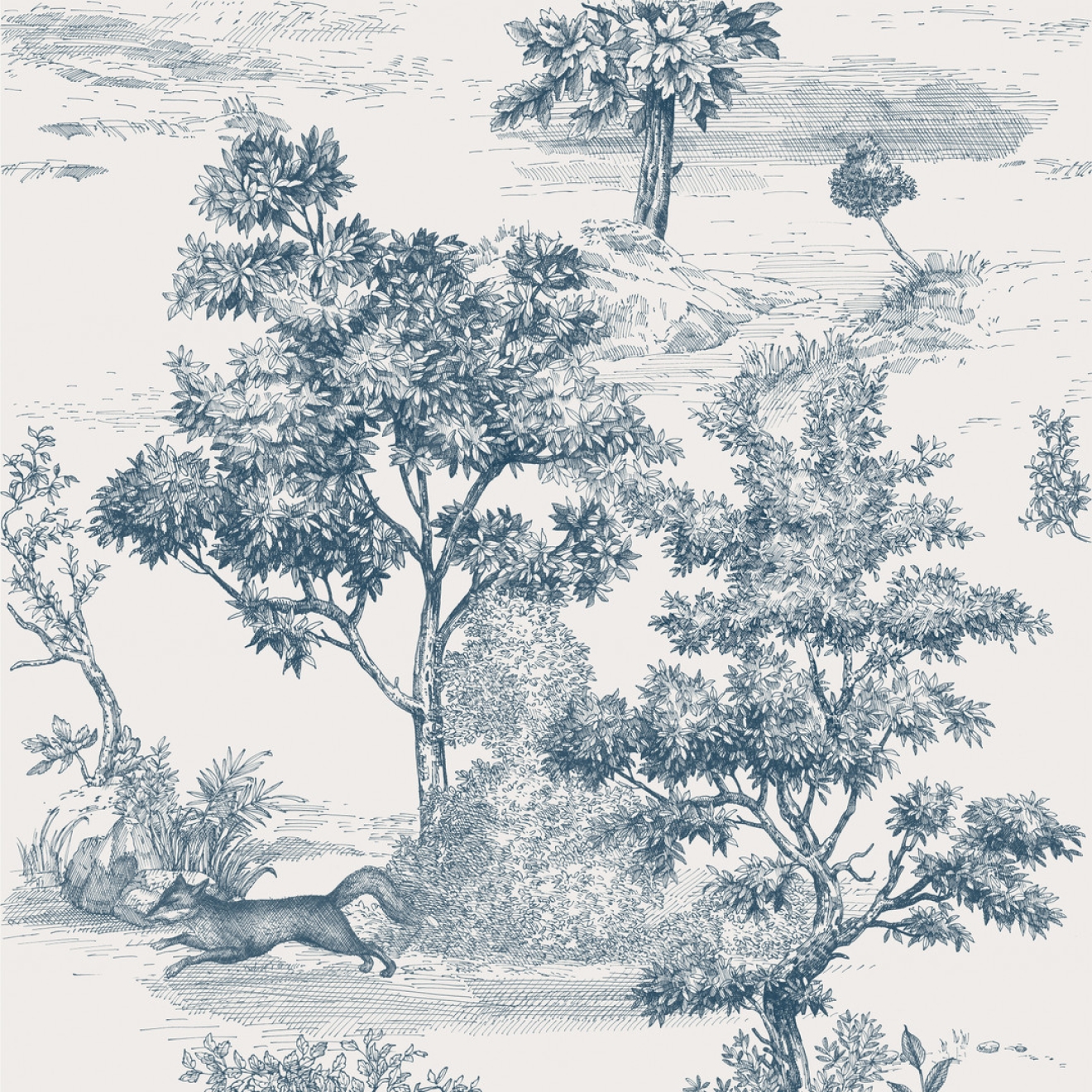 Mirage Papier 60x120x0,9 cm Dekor Maison Blue