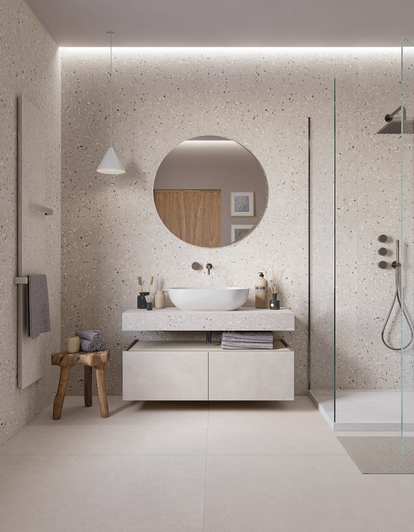 Mirage ReConcrete 60x120x0,8 cm Artic RO 04 ST SQ R11