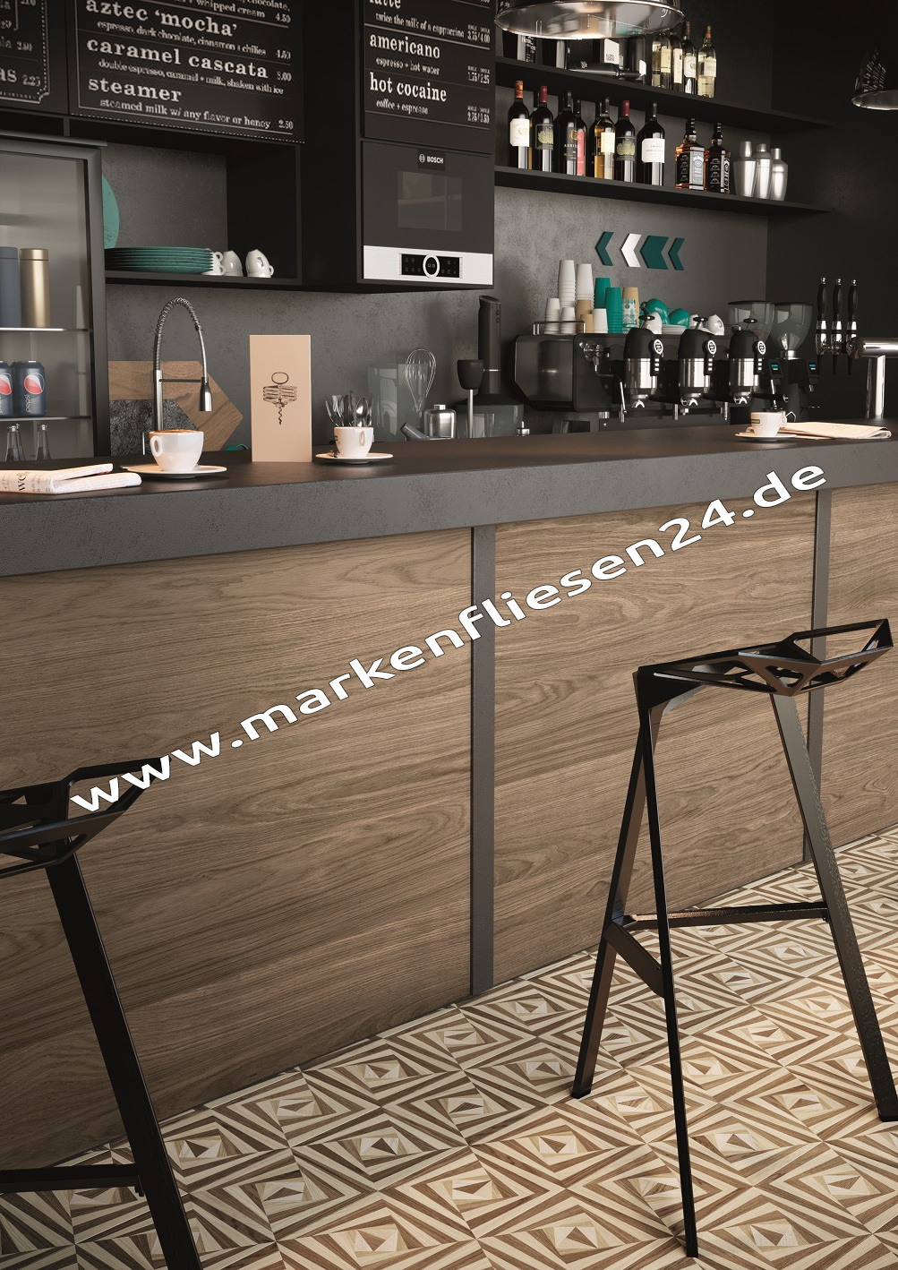 Emil Dimore Dekorfliese Enigma 20x20 cm