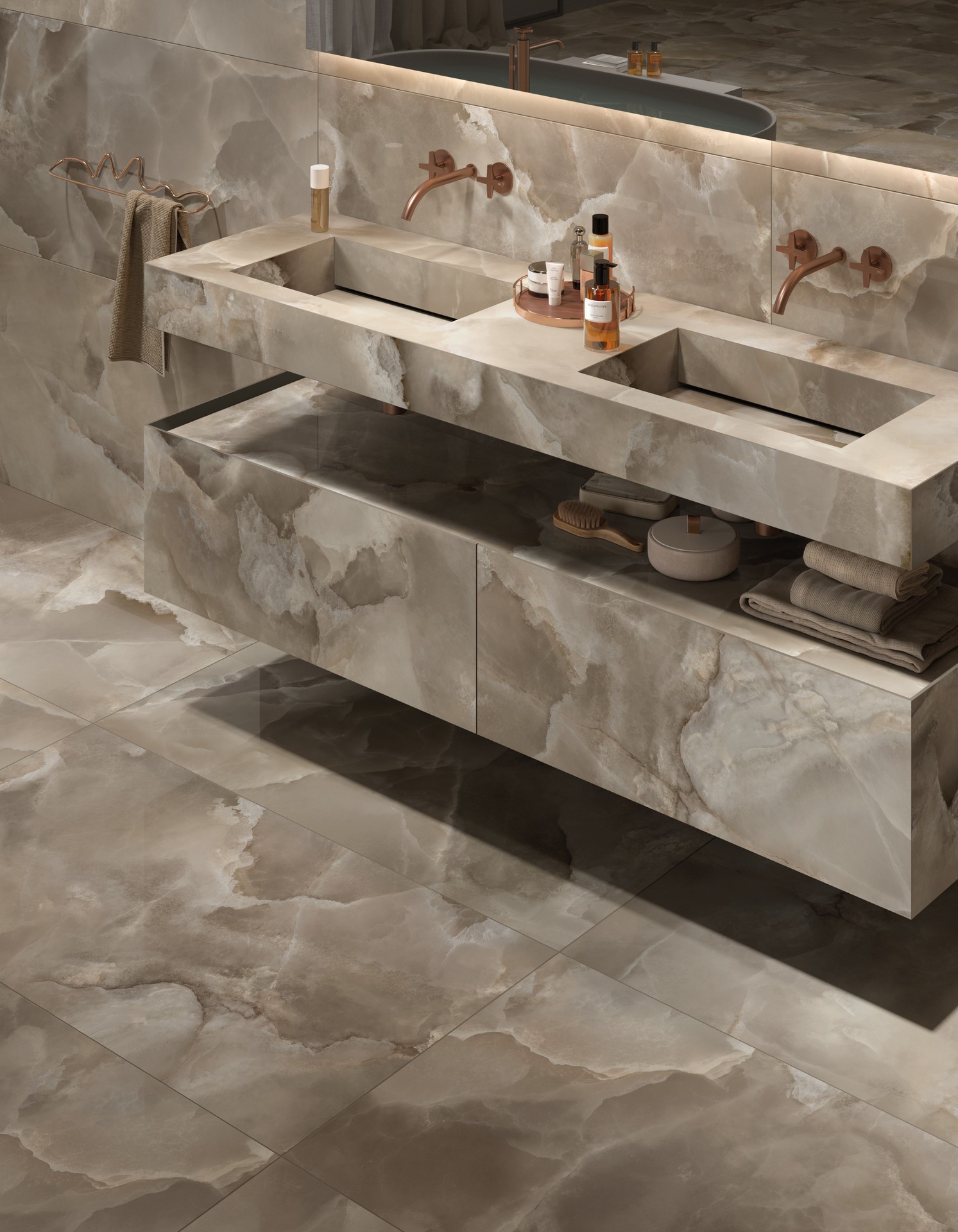 Mirage Onyce Argan ON 05 60x120x0,9 cm LUC SQ  