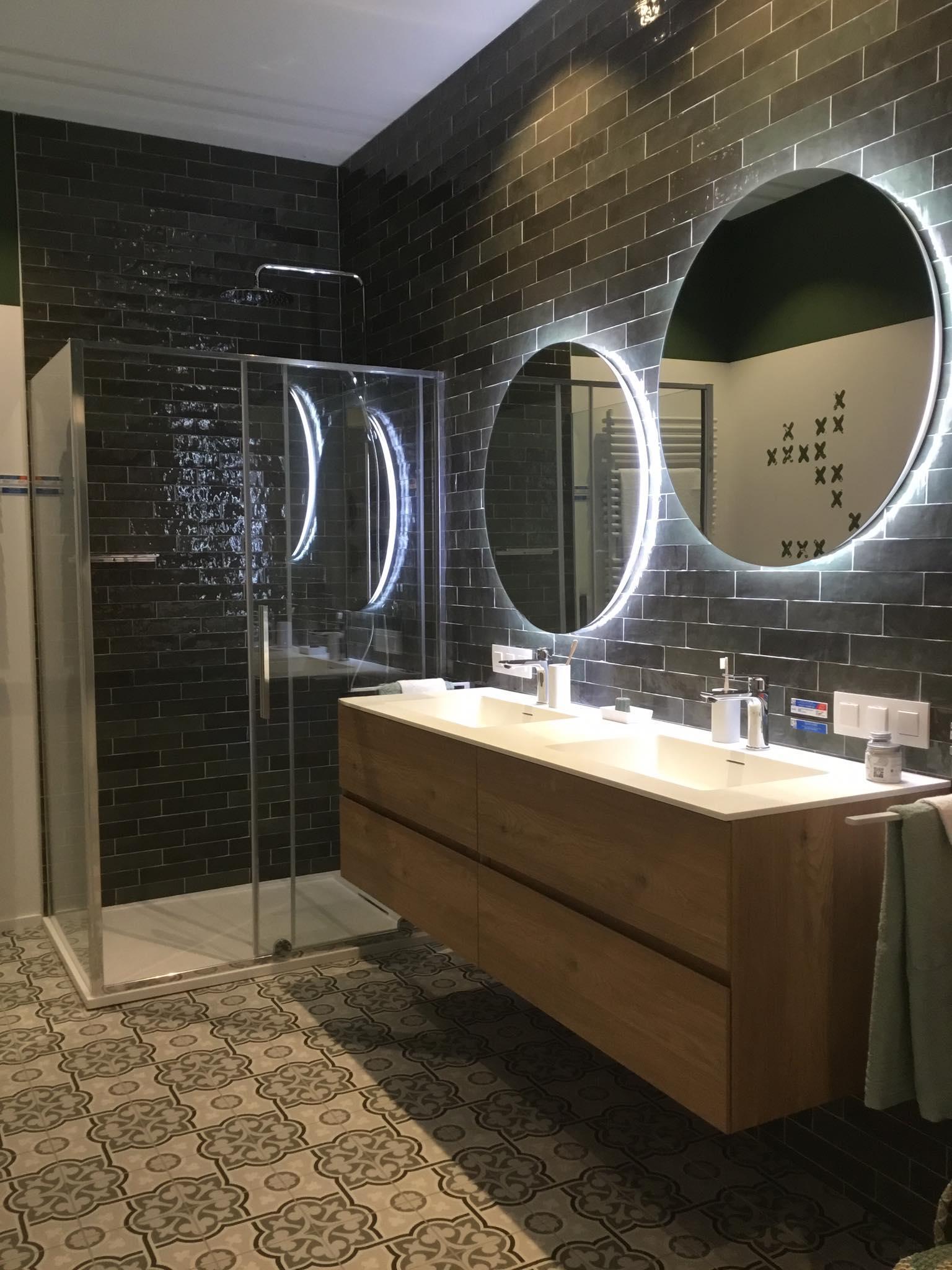 Revoir Paris Atelier Wall 6,2x25 cm Emeraude Glossy