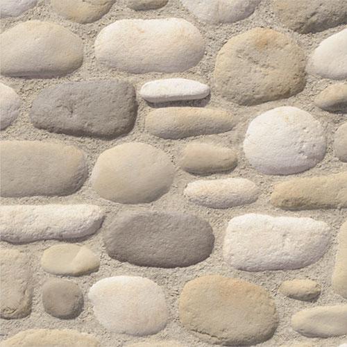 Kunststein Verblender Sasso di Fiume Grigio Mix