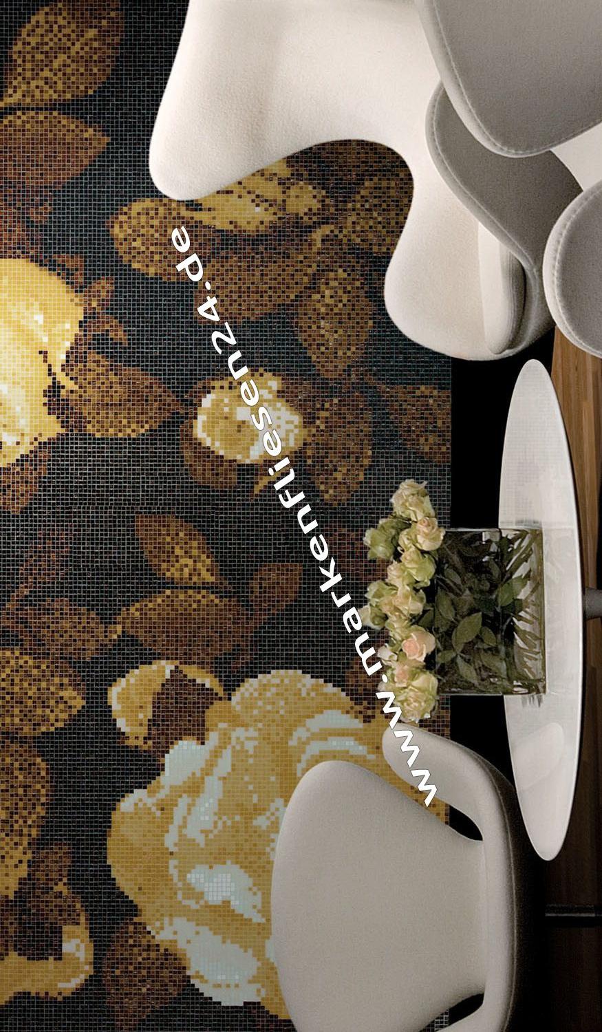 Bisazza Dekor Springrose Brown 129,1x290,5 cm