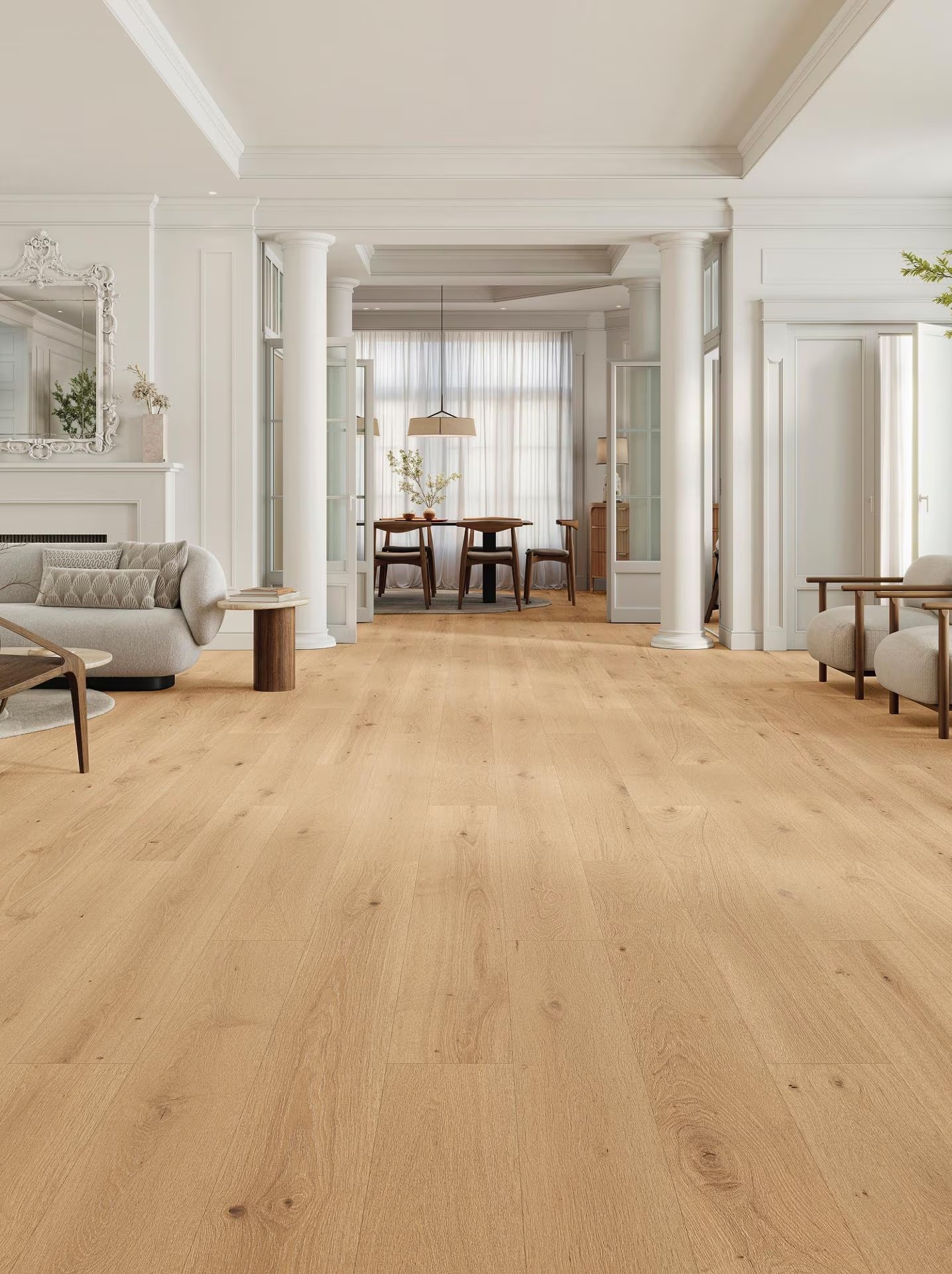 Porcelanosa London Roble 23x200 cm Feinsteinzeug Holzoptik         