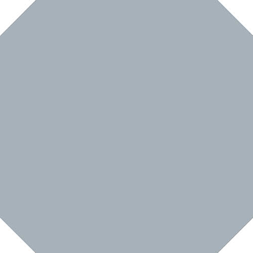 Vives Vodevil Achteckfliese 20x20 cm grau Octógono Cabaret Humo