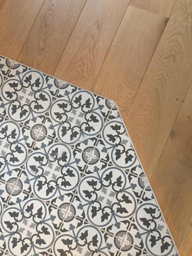 Revoir Paris La Vilette 20x20 cm Adele Bleu