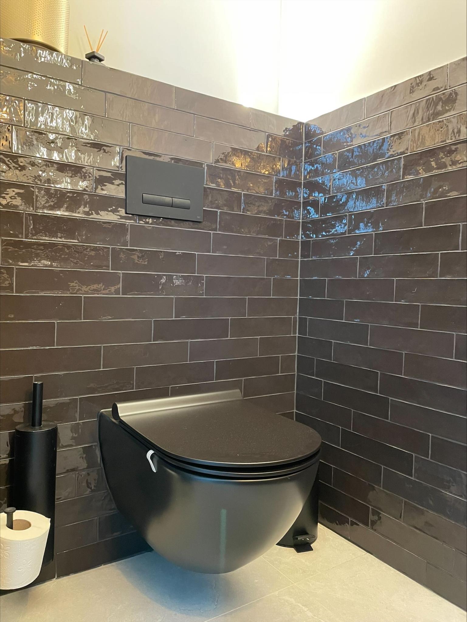 Revoir Paris Atelier Wall 6,2x25 cm Noir Glossy