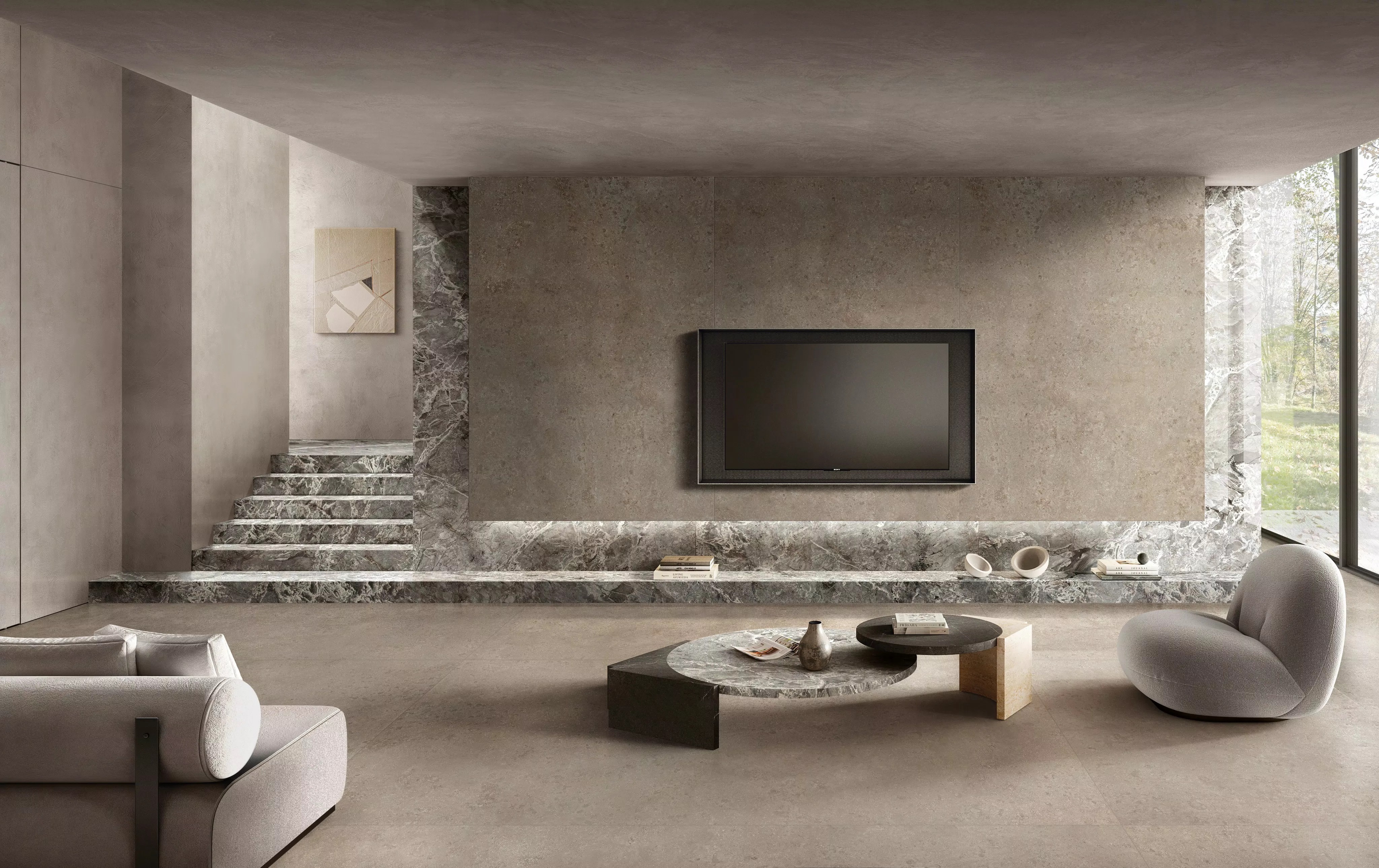 Florim Authentic Luxe Stone Jura 60X120x0,6 cm Magnum Feinsteinzeug Matte Silk  