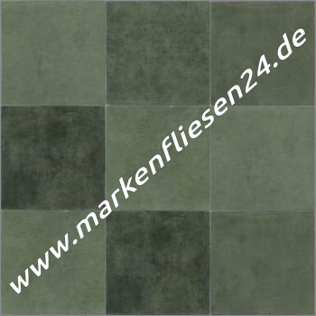 Revoir Paris Atelier Wall & Floor 14x14 cm emeraude mat