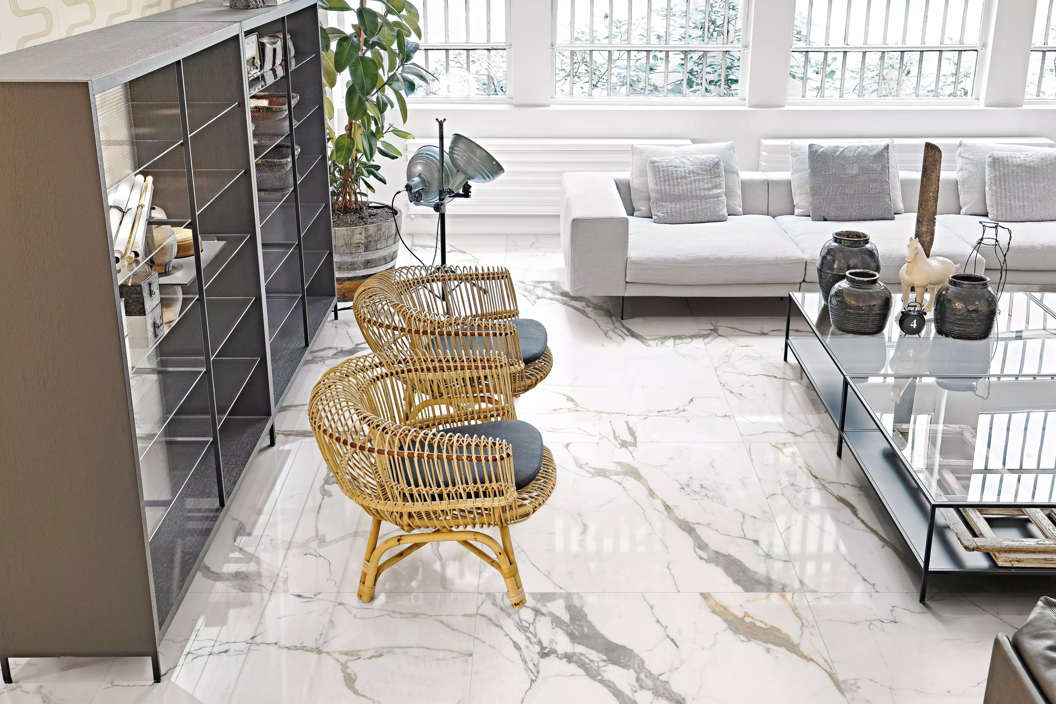 Florim Les Origines Origines Or Glossy 30x60x0,9 cm Feinsteinzeug