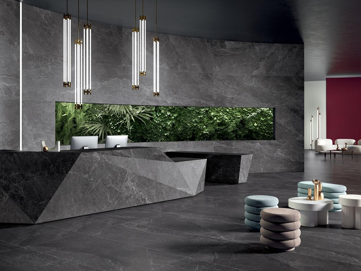 Kerlite 3plus  Advantage Skin 50x100x0,35 cm Graphite