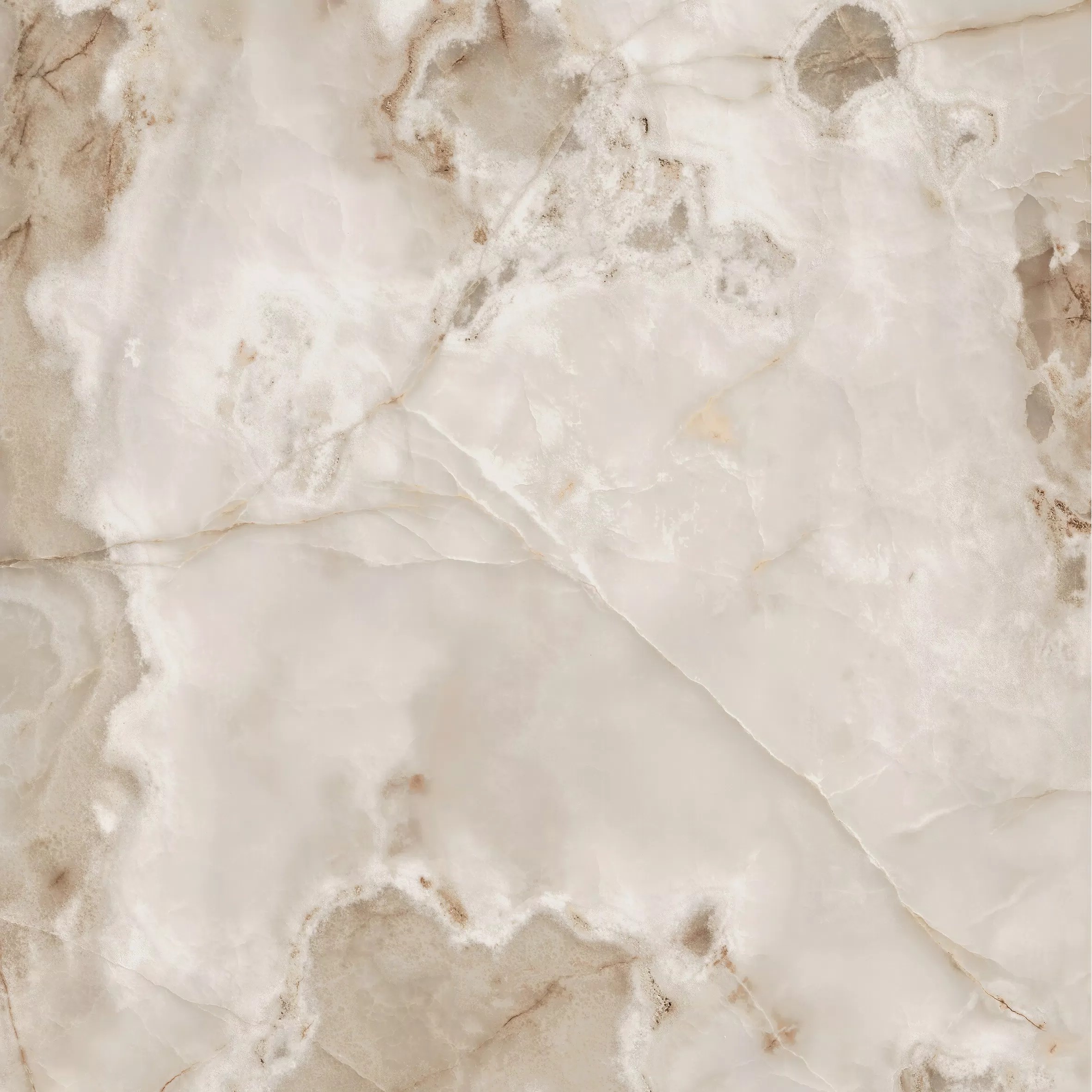 Florim Rêves Rêve Noisette 120x120x0,6 cm Magnum Feinsteinzeug Glossy