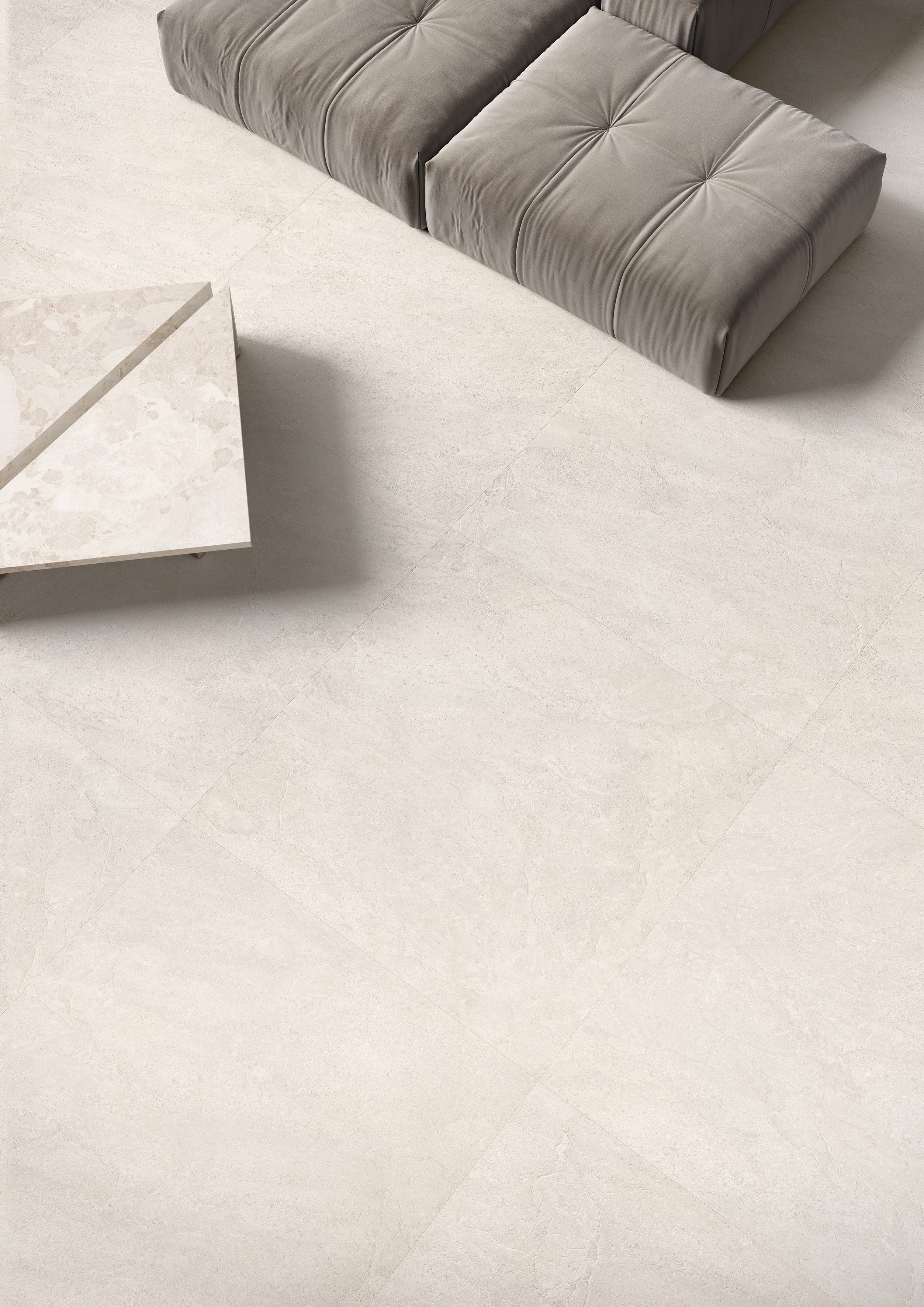Ergon Matera Stone Neutra White 30x60x0,9 cm Silktech R10B rektifiziert