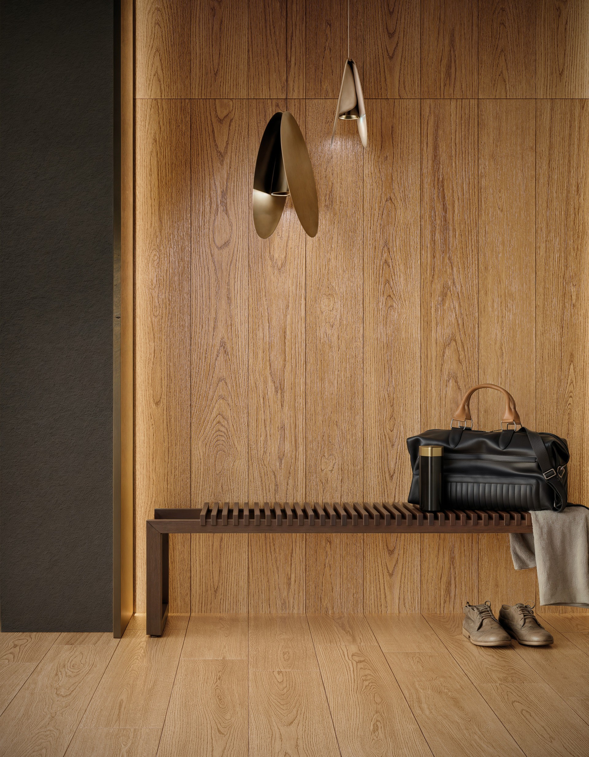 Mirage Izumi Nocciola Selezionato IZ04 20x180x0,9 cm WAX SQ  