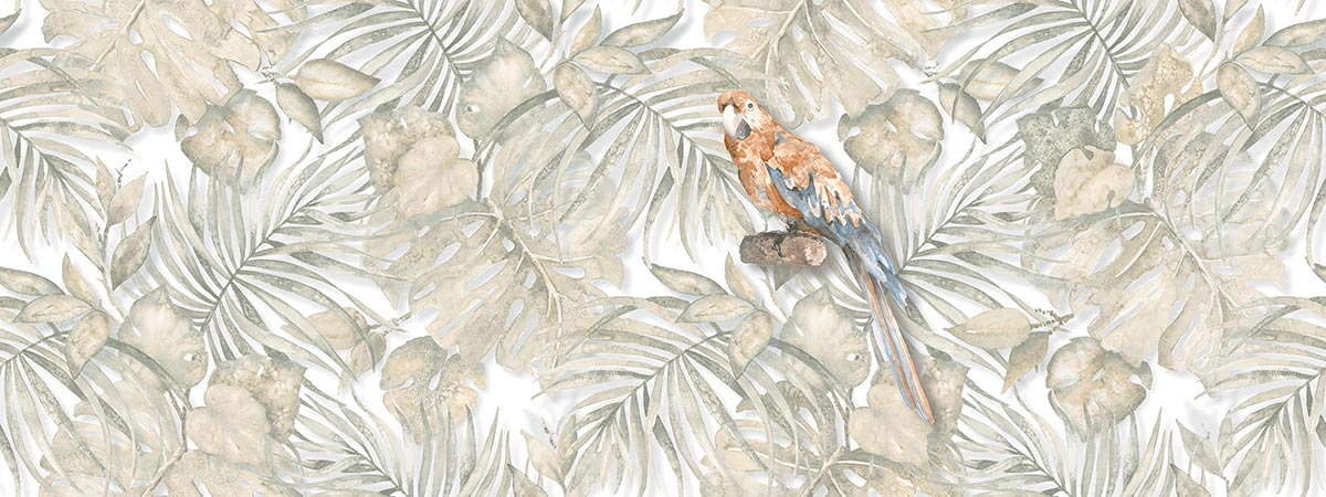 Vives Sassari-R 45x120 cm Dekorfliese Papagei