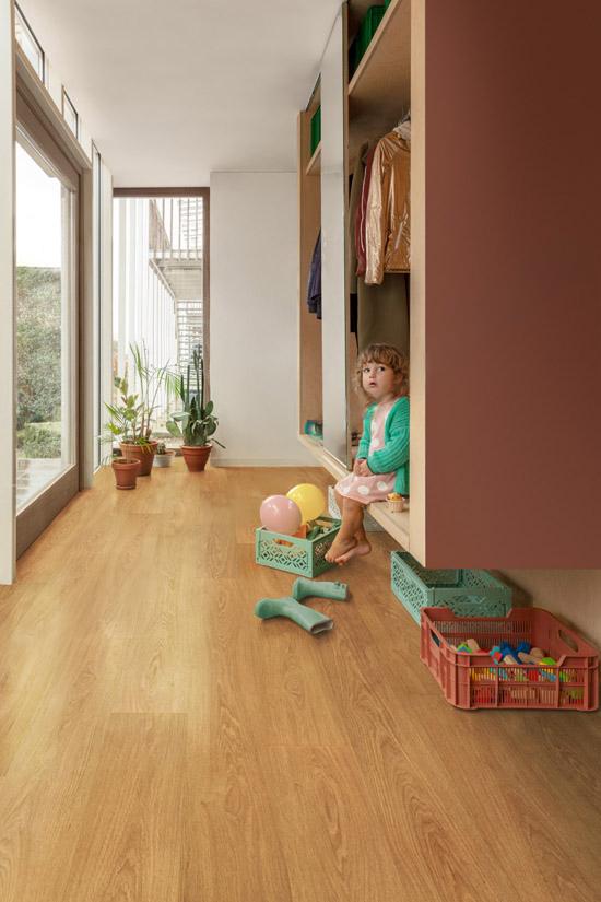 Floorify Rigid-Vinylplanke Honey 1524x225x4,5 mm, Nutzschicht 0,4 mm