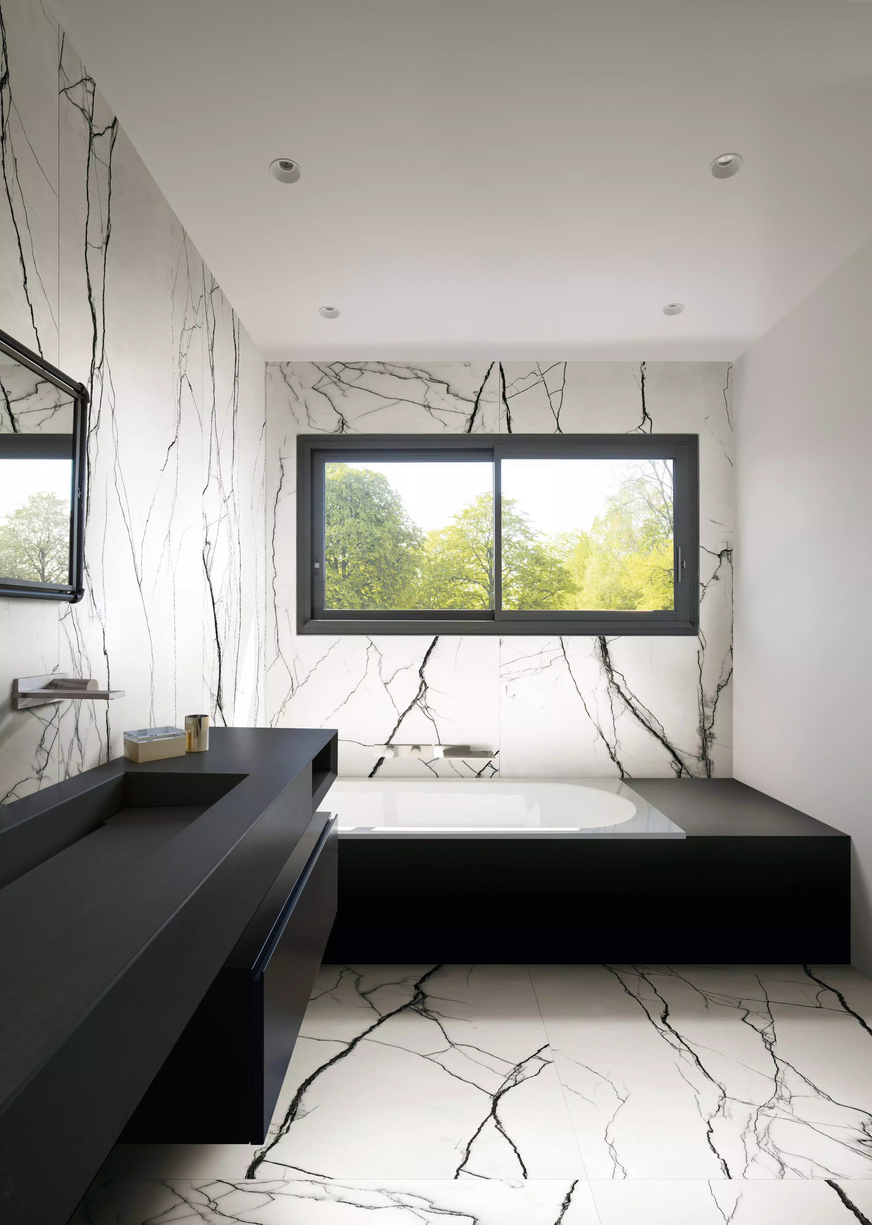 Florim B&W_Marble Breach Matte 120x120x0,6 cm Feinsteinzeug R9 Magnum 