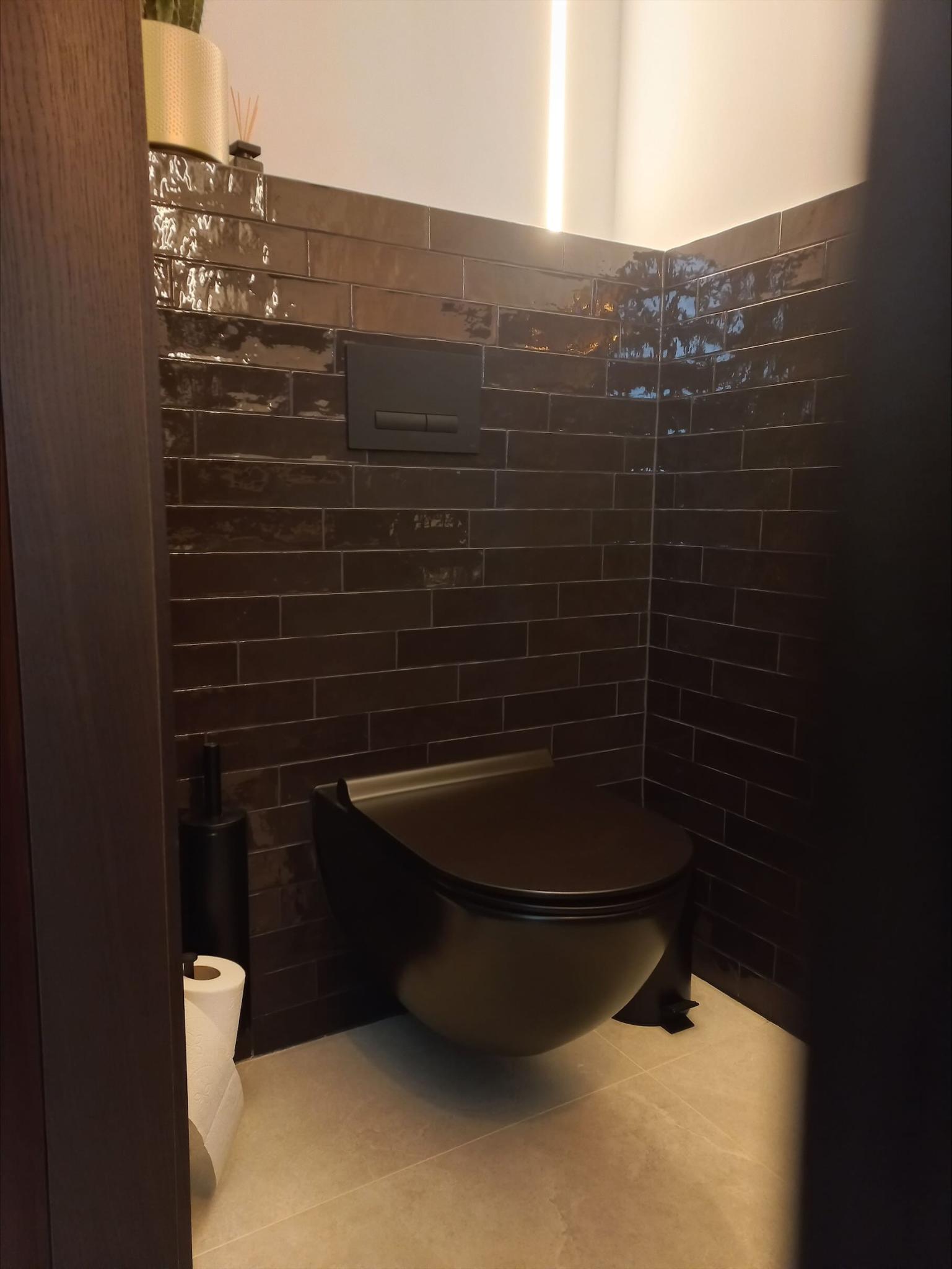 Revoir Paris Atelier Wall 6,2x25 cm Noir Glossy