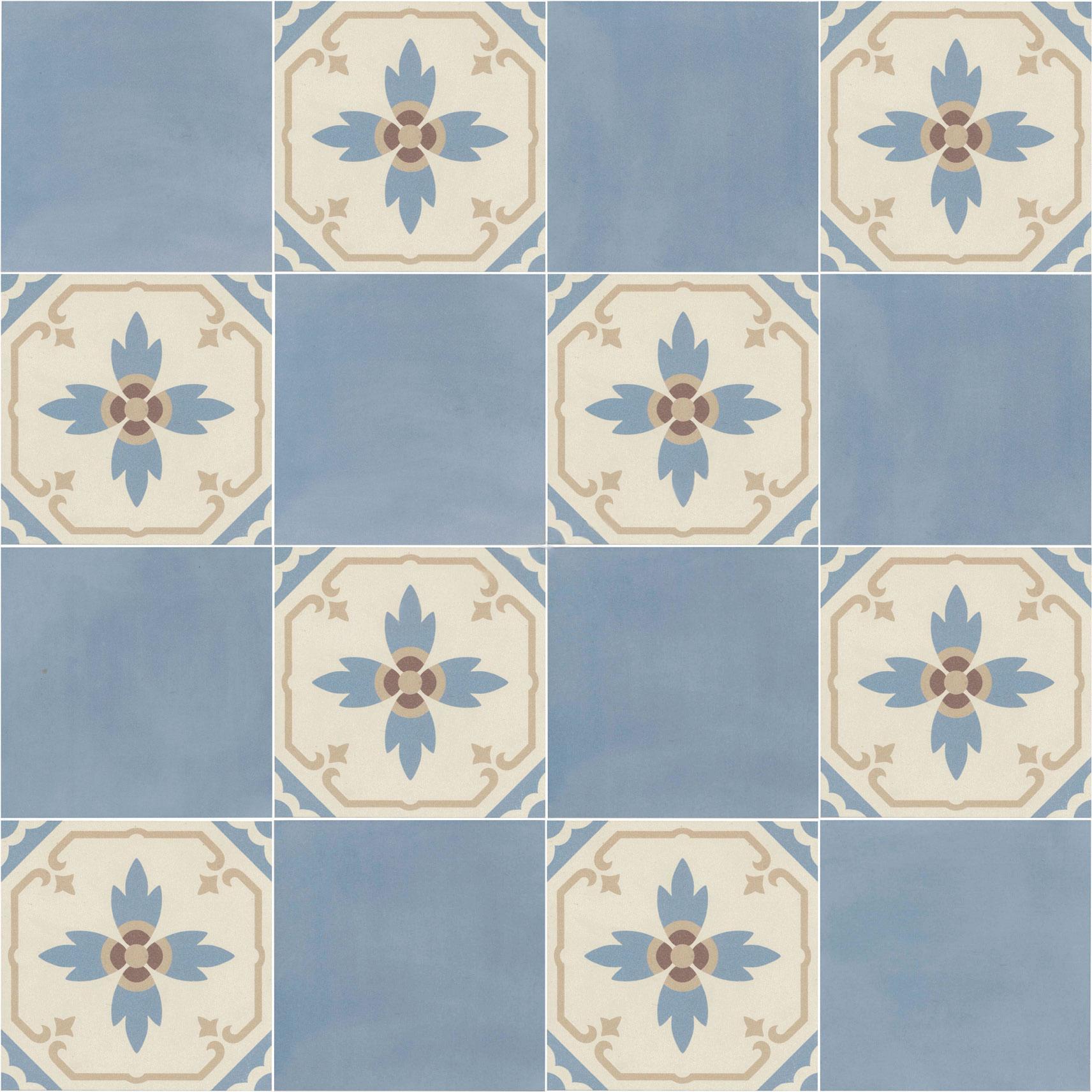 Revoir Paris Bel Histoire 15x15 cm Bleu Paon