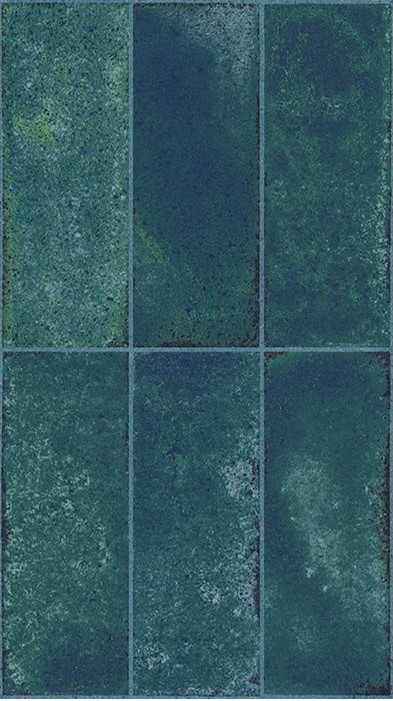 Porcelanosa Brick Vetri Blu 33,3x59,2 cm Wandfliese  